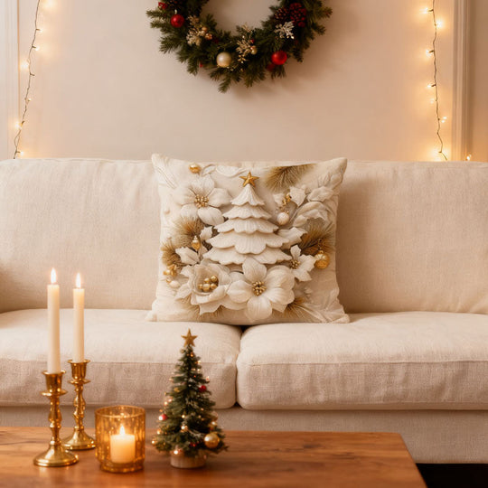 🎄Christmas 3D Printed Pillow✨
