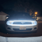 Car Hood Light Strip,Dynamic Car LED Strip Light,Exterior Flexible Daytime Running Light Strip for Car,SUV (White Light)