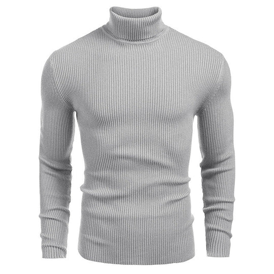 🧶 L'ÉLÉGANCE INTEMPORELLE | Pull Homme Slim à Col Roulé -50 %