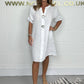 🔥2025 Hot Sale👗Plus Size Button Up Tunic Dress | Stylish & Versatile | Confidence Booster