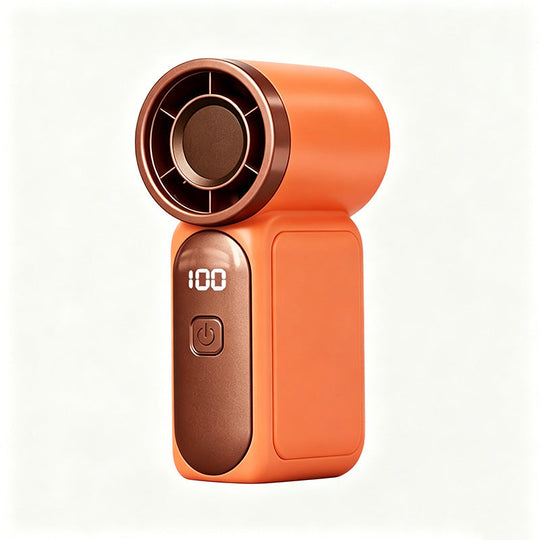 🥳2026 HOT SALE🥳💨❄️ 50% OFF! Turbo Handheld Fan – 16900 RPM, 6 speeds, LED display.  🌬️✨