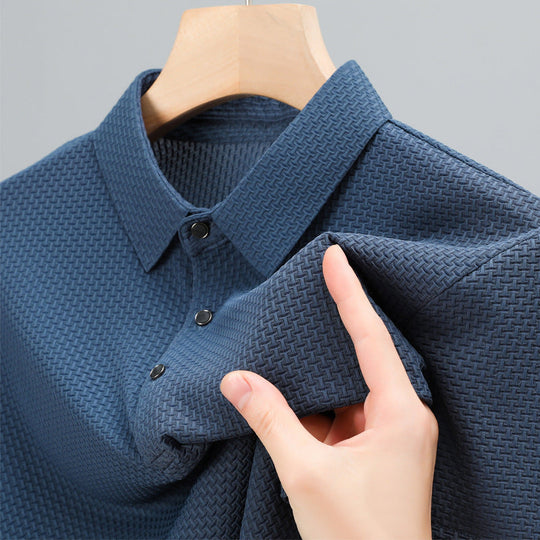 🔥Grande vente d'été : jusqu'à 60 % de réduction🔥Chemise homme en soie glacée ultra respirante