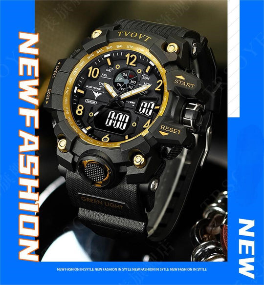 ⏳Pika-ale! 50% Pois! 🔥Monitoiminen vedenpitävä urheilukello ulkokäyttöön