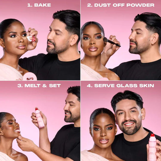 🥳2026 HOT SALE✨ONE SIZE by Patrick Starrr Powder Melt Glass Setting Spray 100ml