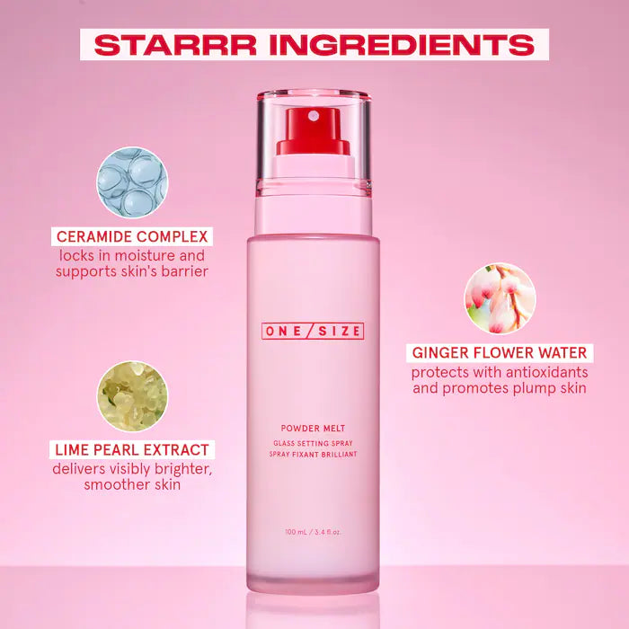 🥳2026 HOT SALE✨ONE SIZE by Patrick Starrr Powder Melt Glass Setting Spray 100ml