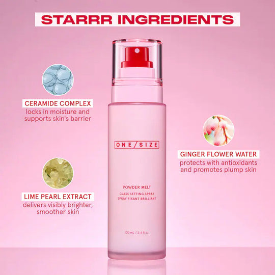 🥳2026 HOT SALE✨ONE SIZE by Patrick Starrr Powder Melt Glass Setting Spray 100ml