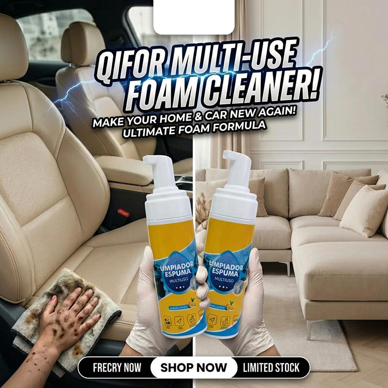 🧴4-in-1 Multi-Enzyme Foam Cleaner – Deep Clean Car, Kitchen, Bathroom & Sofa