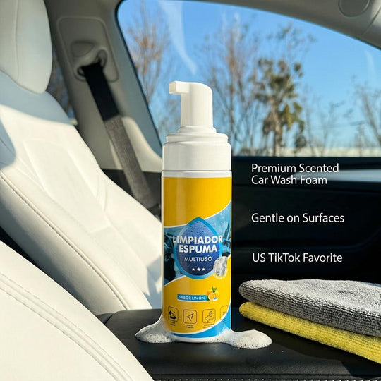 🧴4-in-1 Multi-Enzyme Foam Cleaner – Deep Clean Car, Kitchen, Bathroom & Sofa