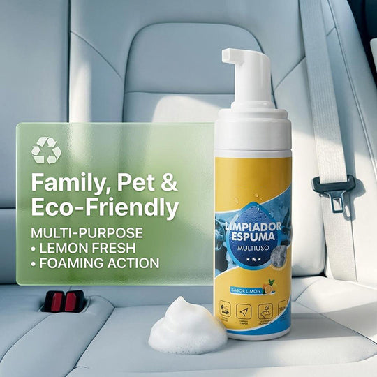 🧴4-in-1 Multi-Enzyme Foam Cleaner – Deep Clean Car, Kitchen, Bathroom & Sofa