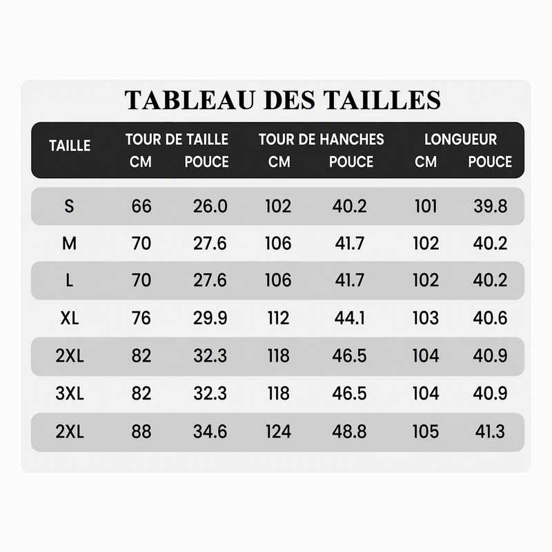 Pantalon femme taille haute à coupe droite avec dos élastiqué