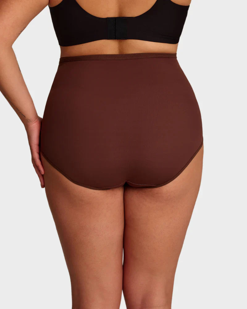 🌸2026 HOT SALE🥳✨Plus-Size High-Waist Cross Tummy Control Panties