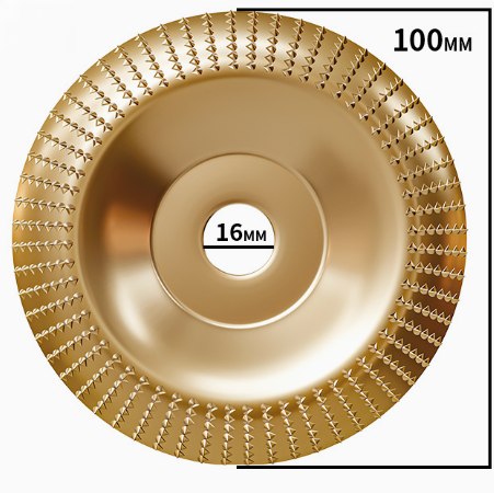 🥳2026 HOT SALE🥳💞50K+ SOLD!⚙️Premium Wood Carving Disc – Super sharp, fast cutting. Fits standard grinder, removes wood easily. A workshop hero! 🔥✨
