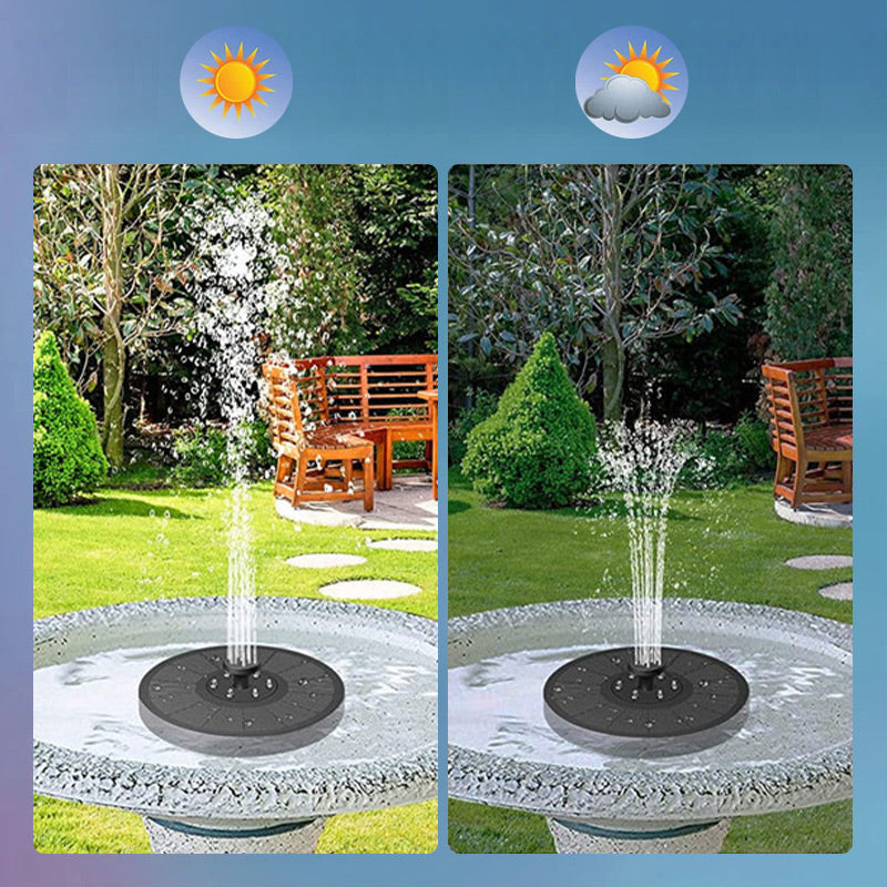 🥳2026 HOT SALE🥳Solar Powered Bird Bath Fountain - Floating Water Pump for Garden, Pond & Patio