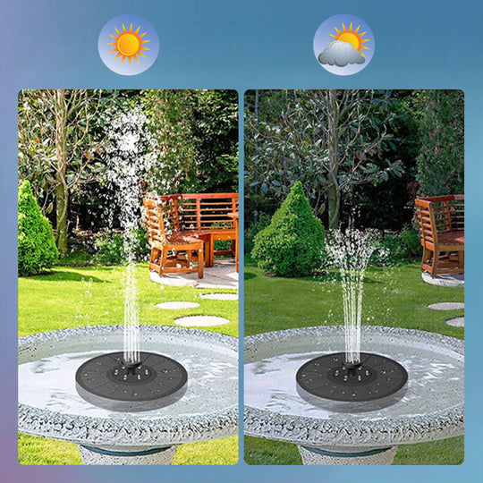🥳2026 HOT SALE🥳Solar Powered Bird Bath Fountain - Floating Water Pump for Garden, Pond & Patio