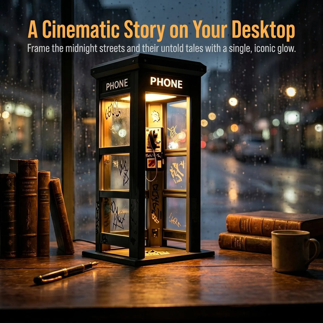 ✨Vintage Phone Booth Ambient Lamp