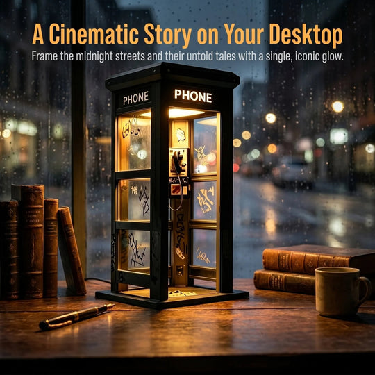 ✨Vintage Phone Booth Ambient Lamp