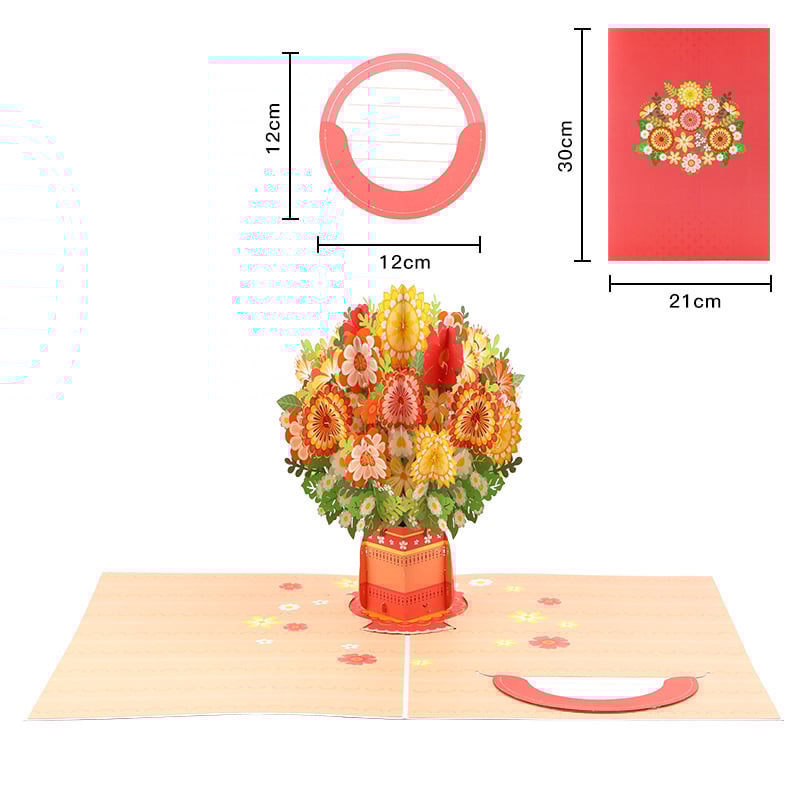 🌹 FOREVER-BLOOMING 3D VALENTINE'S POP-UP CARD