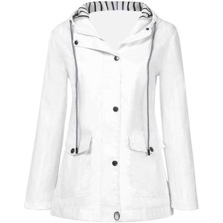 ⏰Ultimo giorno di vendita - 50% di sconto✨Giacca impermeabile leggera ed elegante da donna 🍃🧥-Scatena stile e resistenza in qualsiasi tempesta!