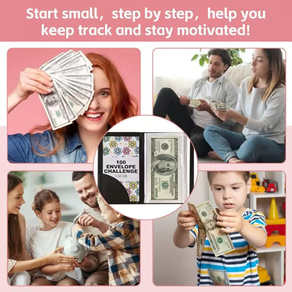 🔥LAST DAY SALE $9.99!!⚡50K+ SOLD!💝Savings Challenges Book with Envelopes💸