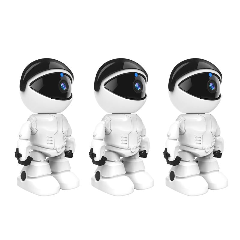 👍🤖3MP 5G&2.4G WiFi-kamera med rörelsedetektering och automatisk hemsäkerhet inomhus PTZ