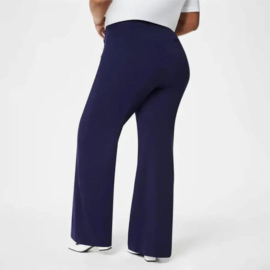 👖 50% OFF NOW! ✨ High-Waist Wide Leg Pants – Figure-Flattering, 3 Adjustable Lengths & Super Stretch 🏃‍♀️