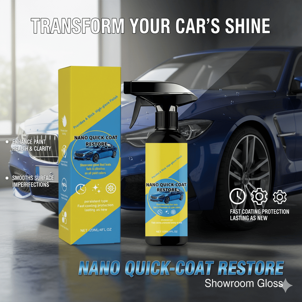 ⏳Limited-time off⏰All-Purpose Car Restorer Spray🚗