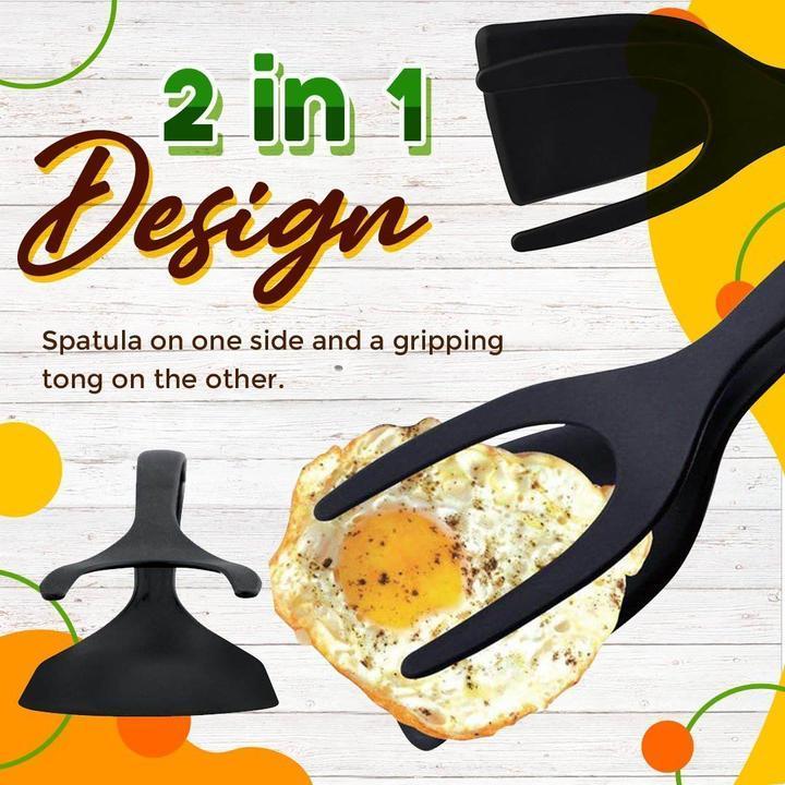🌞Summer Hot Price Only Today🔥2 In 1 Grip Flip Tongs