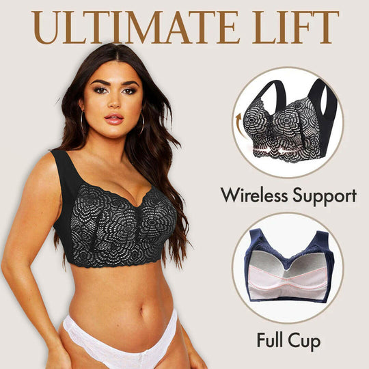 ✨Soutien-gorge en dentelle confortable et soutenant pour grandes tailles