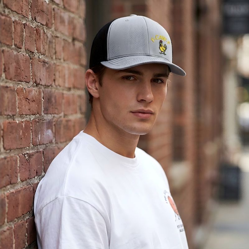 ⏳Time-Limited Special⏰Witty Chicken Embroidered Snapback Cap