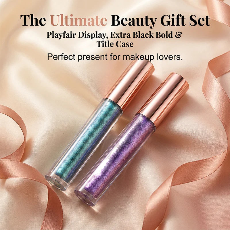 10-Color Set🌈Glitter & Glow Liquid Eyeshadow Set