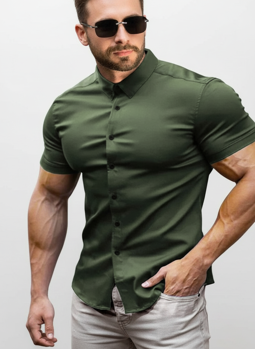 👔 50% OFF NOW! ✨ Men's Non-Iron Shirts – Wrinkle-Free, Comfortable All Day & Perfect for Business or Casual 👕