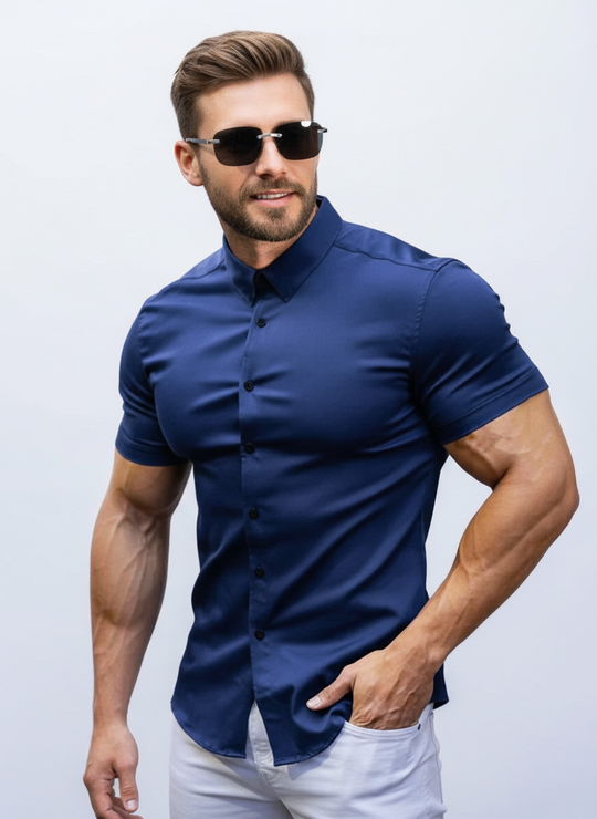 👔 50% OFF NOW! ✨ Men's Non-Iron Shirts – Wrinkle-Free, Comfortable All Day & Perfect for Business or Casual 👕