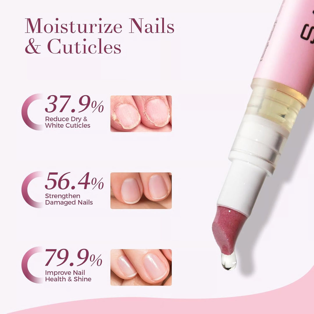 🔥Buy 1 Get 1 Free🖊️Cuticle Oil Nail Pusher Pen