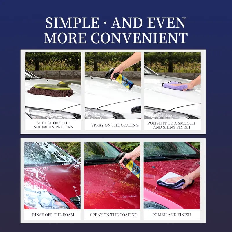 ⏳Limited-time off⏰All-Purpose Car Restorer Spray🚗