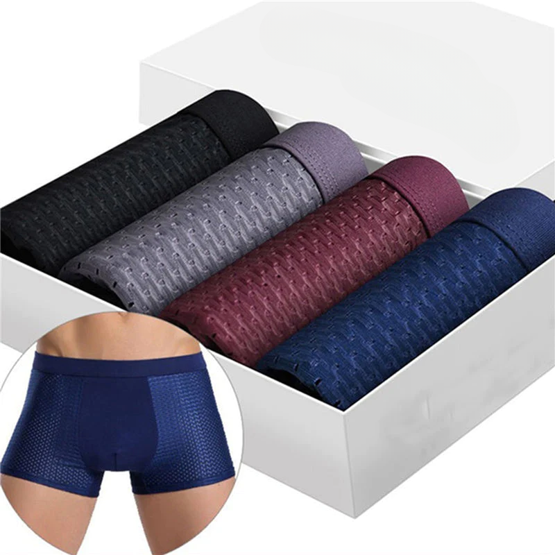 ✨️Bamboo Fibre Boxer Shorts✨️Moisture Wicking And Sweat Wicking&Antibacterial And Odor Suppressing