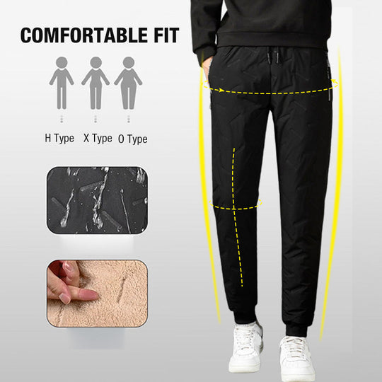 👖 50% DE RÉDUCTION ! ❄️ Pantalon de Jogging Thermique Unisexe - Isolation Chaude et Confortable pour Sport ou Quotidien en Hiver 🏃‍♂️📦