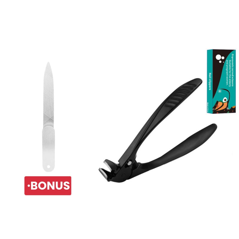 ⏳ 50% OFF – LAST DAY! 📢 Stainless Steel Nail Clipper with Curved Precision Blades – Effortless for Thick Nails & Seniors! ✂️✨