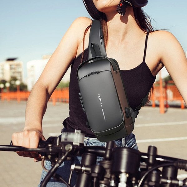🎒 50% OFF! 🔥 Sports bag with USB charging function – theft-proof, practical & lightweight – perfect for travelling, commuting & outdoor activities ⚡