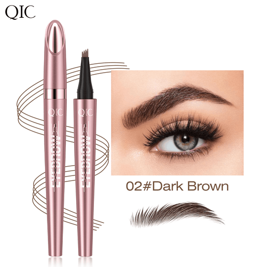 🔥2026 Hot Sale ⏰💞50K+ SOLD!💥✨3D Natural-Looking Eyebrow Pencil– 4-prong tip creates natural hair-like strokes. Waterproof, smudge-proof & lasts 24h