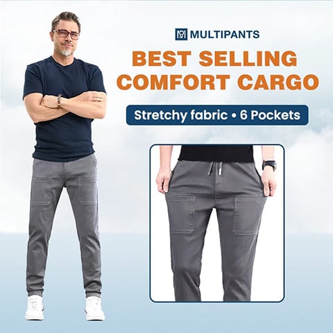 🔥2025 HOT SALE 🥰 MultiPants – High Stretch Multi-pocket Durable Cargo Pants for Adventure & Everyday Wear