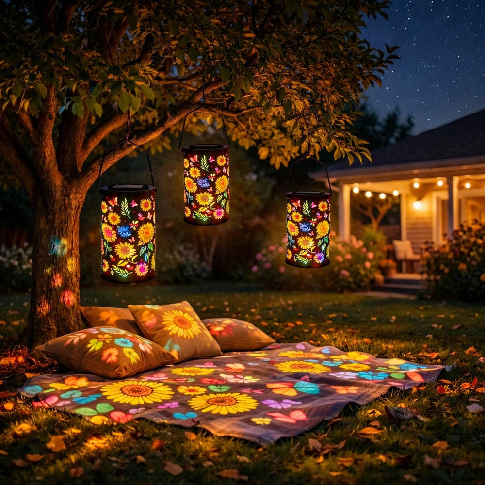 🌸Spring Sale 50% OFF🌻✨Colorful Sunflower Glow Solar Lantern — Fade-Resistant, Auto-On at Dusk, Waterproof for Patio & Garden Charm ✨🎨 Add vibrant, worry-free ambiance anywhere — no wiring needed.