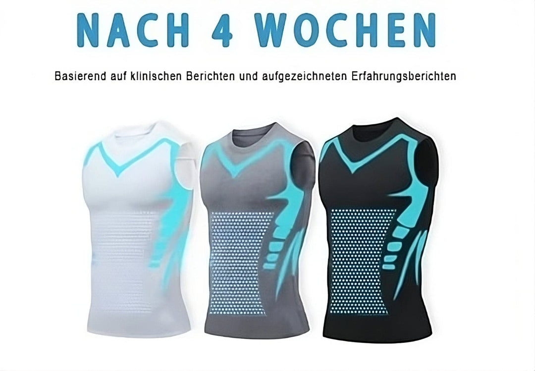 🔥50K+ SOLD💥Ionic Shaping Vest – Cooling compression, smooths belly & love handles. Invisible under shirts. Feel confident again!💪✨