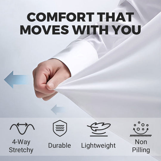 🔥2025 Hot Sale🔥Men's Wrinkle-Free Button-Down Shirt