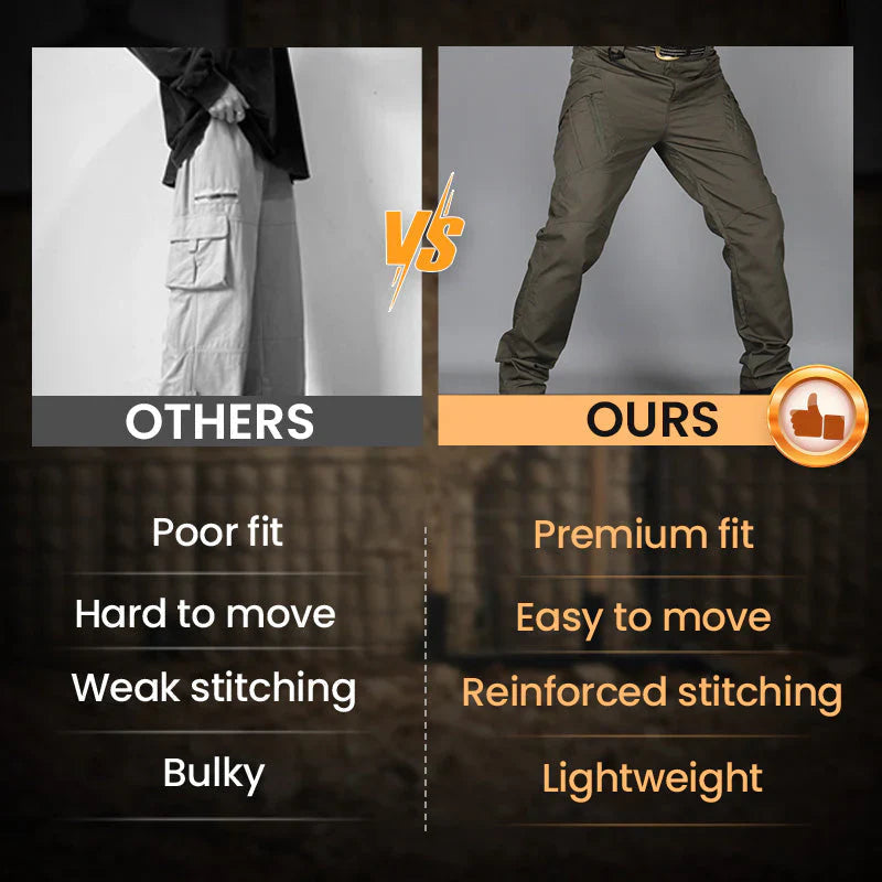 💥Köp 1 få 1 bälte gratis👖Multifunktionella taktiska byxor