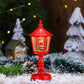 Christmas Luminous Snow Night Light with Music - Decorative Snow Globe Lamp for Shelves & Gifts