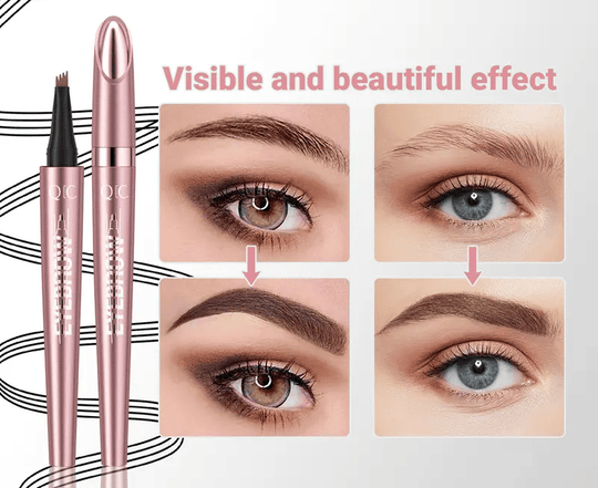 🔥2026 Hot Sale ⏰💞50K+ SOLD!💥✨3D Natural-Looking Eyebrow Pencil– 4-prong tip creates natural hair-like strokes. Waterproof, smudge-proof & lasts 24h