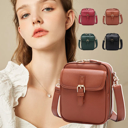 Vintage Large Capacity Messenger Bag - Timeless & Durable for Work, Travel & Everyday Use