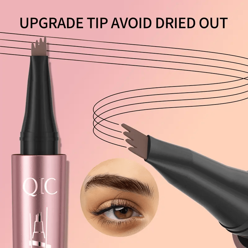🔥2026 Hot Sale ⏰💞50K+ SOLD!💥✨3D Natural-Looking Eyebrow Pencil– 4-prong tip creates natural hair-like strokes. Waterproof, smudge-proof & lasts 24h