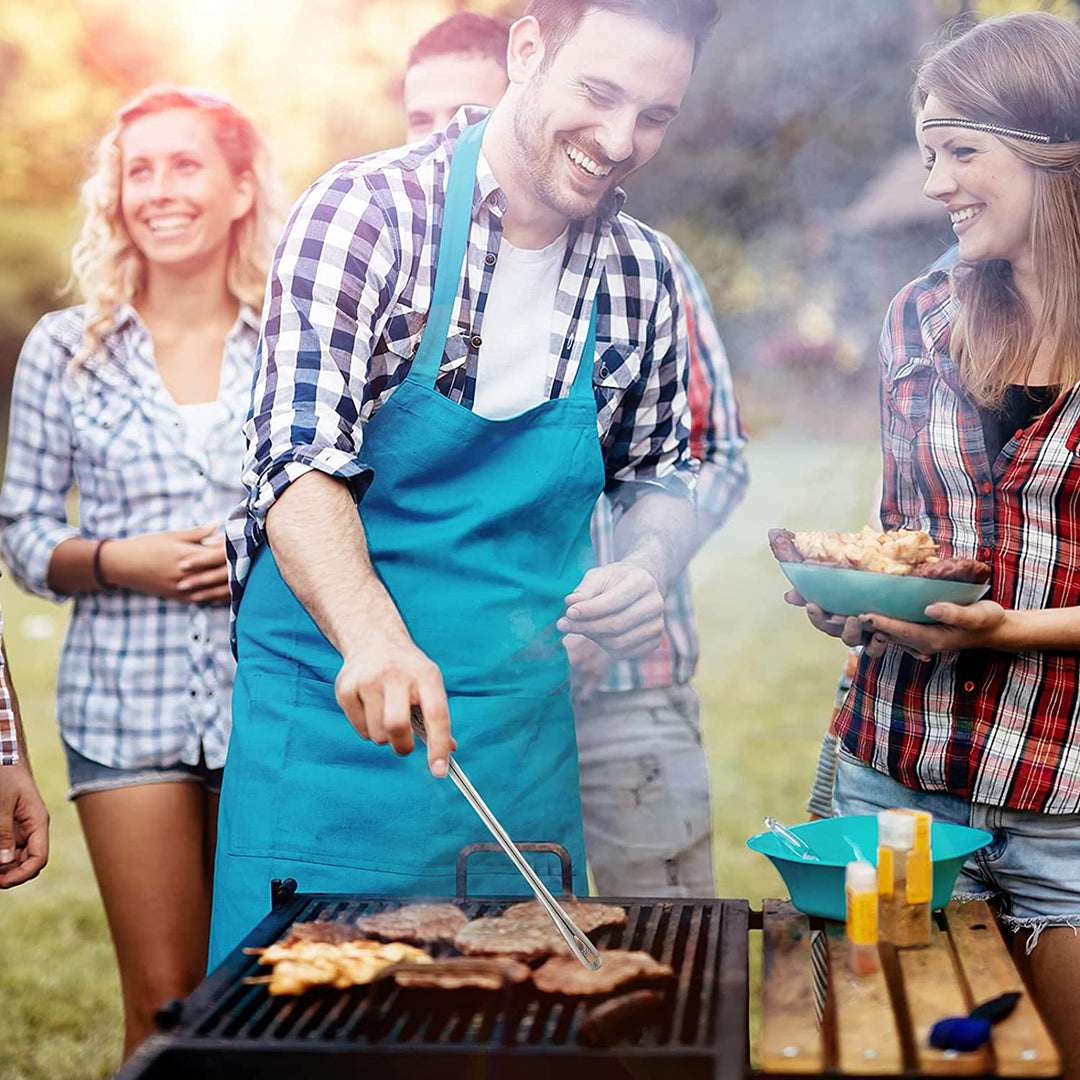 🏆 Last Day Special Price £9.99 ! 🔥Buy 1 Get 1 Free🎁Stainless Steel Barbecue Tongs