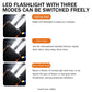 Portable Solar Charger Power Bank with LED Flashlight - Dual USB-A Output, Waterproof Outdoor Design with Compass & Carabiner